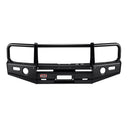 ARB Front Winch Bumper 3432150B for Land Rover LR3 (2005-2009) with heavy-duty steel and fitting kit included
