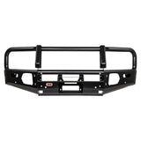 ARB Summit Front Winch Bumper 3432220B for Land Rover LR4 (2014-2016) with heavy-duty steel and fitting kit included