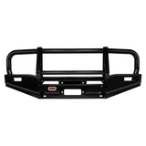 ARB Front Combination Bumper 3432300B for Land Rover Defender 110 (1993), Defender 90 (1994-1997) with heavy-duty steel and fitting kit included