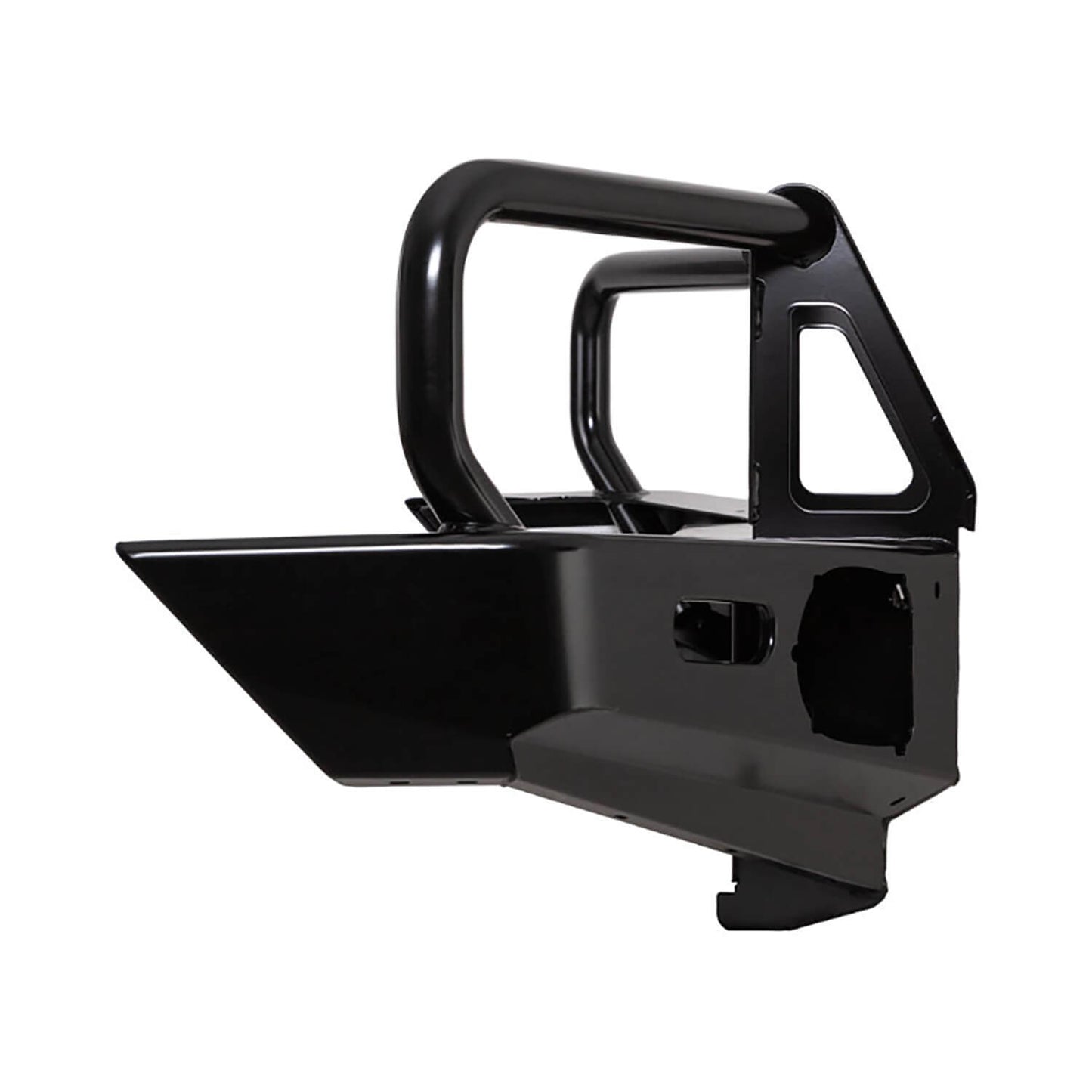 ARB Front Combination Bumper 3434190B - Fitting Kit Included with heavy-duty steel and black powder coat for Toyota Land Cruiser 70 Series