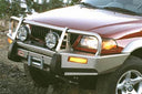 ARB Front Winch Bumper 3435010B for Mitsubishi Montero Sport (1997-1999) with heavy-duty steel and fitting kit included