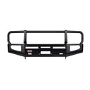 ARB Front Combination Bumper 3438270B for Nissan Xterra (2005-2015) with heavy-duty steel and fitting kit included