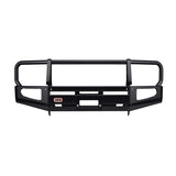 ARB Front Combination Bumper 3438270B for Nissan Xterra (2005-2015) with heavy-duty steel and fitting kit included