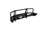 ARB Front Combination Bumper 3438270B for Nissan Xterra (2005-2015) with heavy-duty steel, black powder coat, fitting kit included