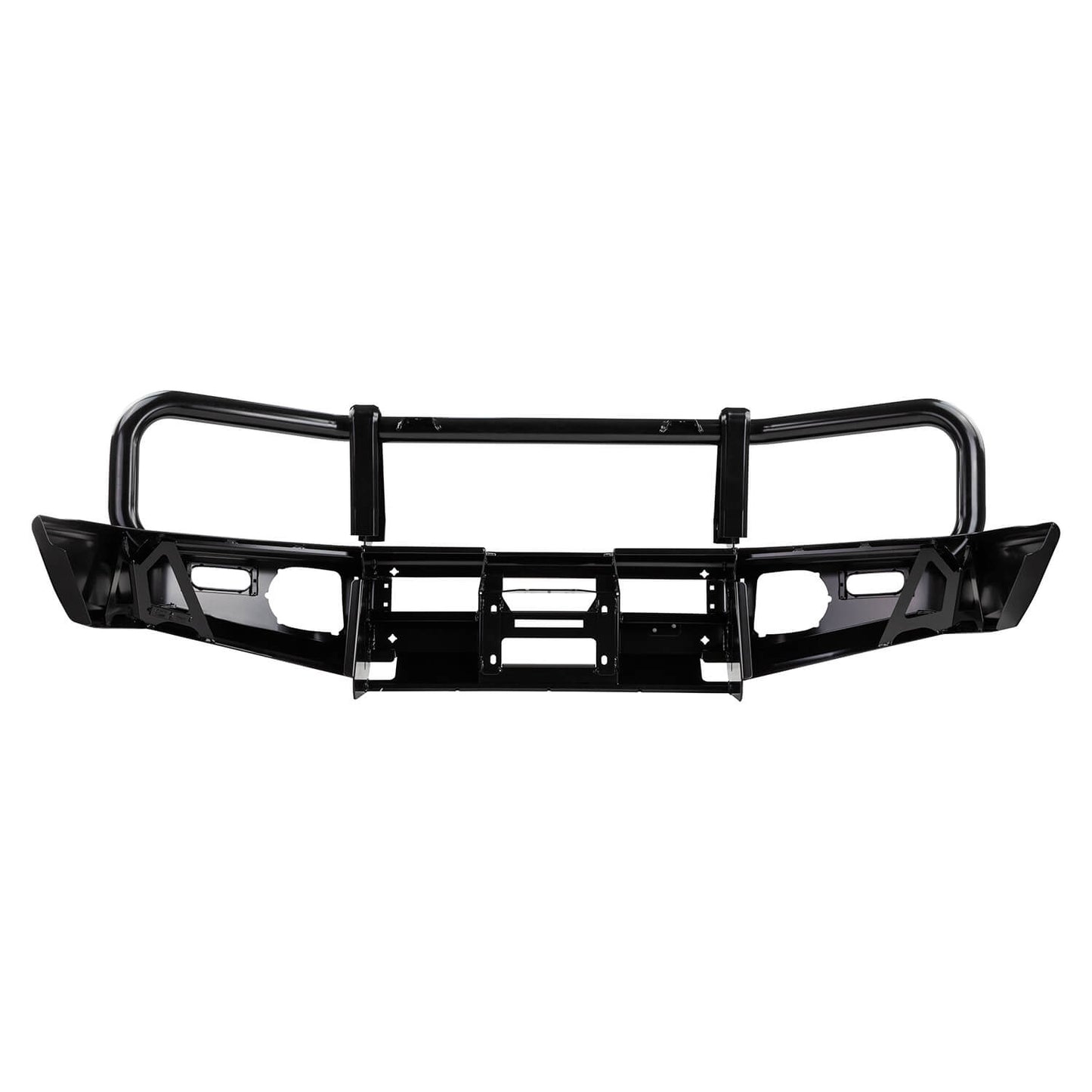ARB Summit Front Winch Bumper 3440510B - Fitting Kit Included heavy-duty black steel, airbag compatible with 30mm edge radius