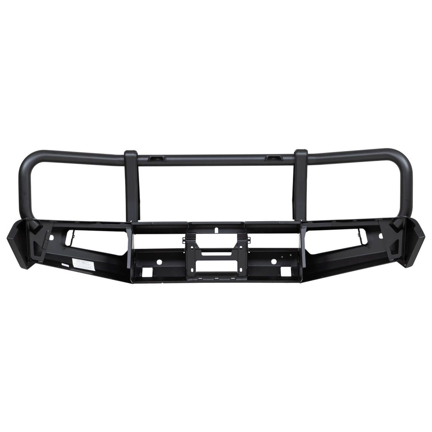 ARB Summit MKII Front Winch Bumper Kit 3440600B - heavy-duty steel, multi-fold upswept wings with fitting kit for 4x4 off-road use