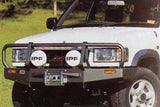 ARB Front Winch Bumper 3444050B for Isuzu Trooper (1992-1998) with heavy-duty steel and fitting kit included