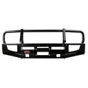 ARB Front Combination Bumper 3446300B - Fitting Kit Included with heavy-duty steel, black powder coat, upswept wing design