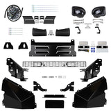 ARB Summit Front Winch Bumper 3446340B - Fitting Kit Included with heavy-duty steel brackets, hardware, and auxiliary light mounts