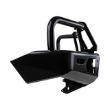 ARB Summit Front Winch Bumper 3448550B - Fitting Kit Included, heavy-duty steel, black powder coat, multi-fold upswept design