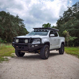 ARB Summit Front Winch Bumper Kit 3462060KB for Chevrolet Colorado (2017-2020) with heavy-duty steel and fitting kit included
