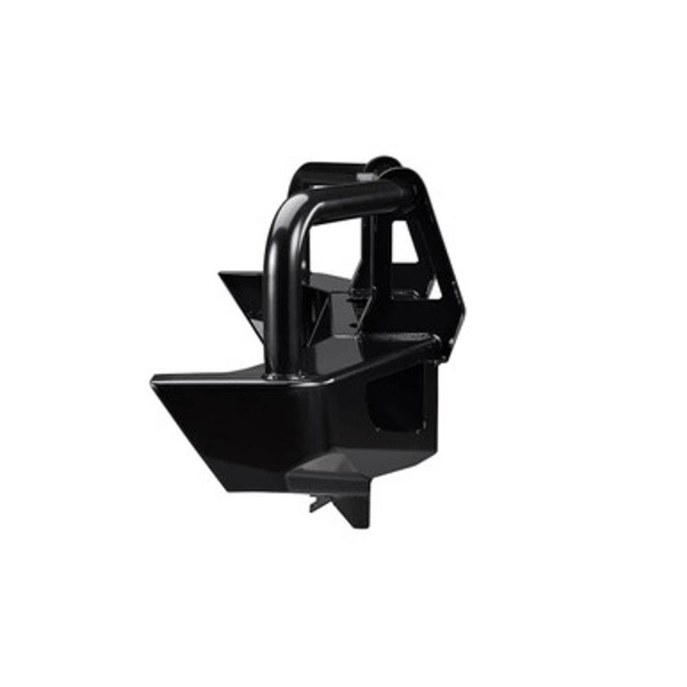 ARB Front Winch Bumper 3468010B - Fitting Kit Included, heavy-duty steel, black powder coat, multi-fold upswept tapered wing design