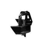 ARB Front Winch Bumper 3468010B - Fitting Kit Included, heavy-duty steel, black powder coat, multi-fold upswept tapered wing design
