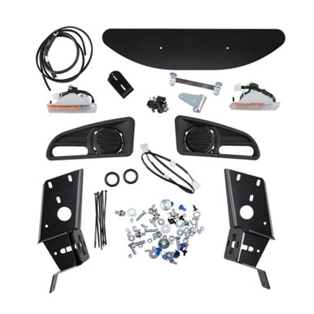ARB Front Winch Bumper 3468010B - Fitting Kit Included with hardware, wiring, mounting brackets, and indicator lights for installation