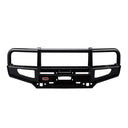 ARB Front Combination Bumper 3468020B for Hummer H3 (2006-2009), H3T (2009) with heavy-duty steel and fitting kit included