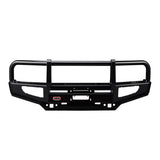 ARB Front Combination Bumper 3468020B for Hummer H3 (2006-2009), H3T (2009) with heavy-duty steel and fitting kit included