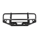ARB Summit Front Winch Bumper 3480010B for Ford Bronco Base, Big Bend, Wildtrack, Badlands (2021-2023) - black powder coat steel construction with fitting kit included
