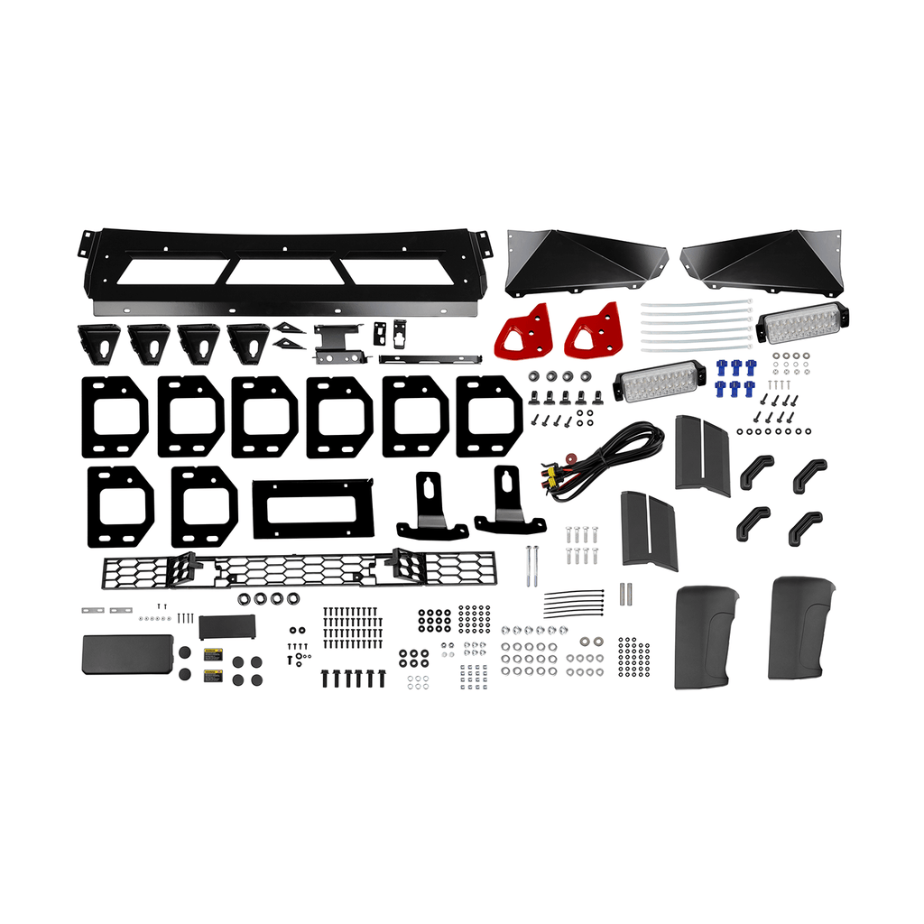 ARB Front Bumper & Fitting Kit Bundle 3480010B for Ford Bronco Base, Big Bend, Wildtrack, Badlands (2021-2023)