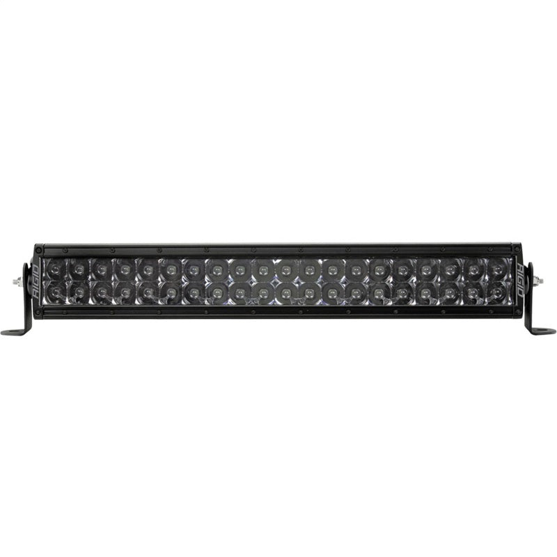 Rigid Industries 20in E Series Midnight Edition - Spot LED light bar with high-output LEDs for off-road lighting applications