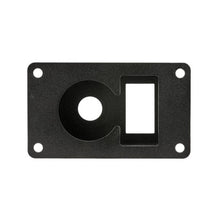 Load image into Gallery viewer, An ARB Universal Switch Coupling Bracket plate with a hole in it, suitable for plastic trim panels.