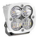 Baja Designs Squadron Pro Driving/Combo Pattern White LED Light Pod - Clear with quad LED emitters and corrosion-resistant white housing