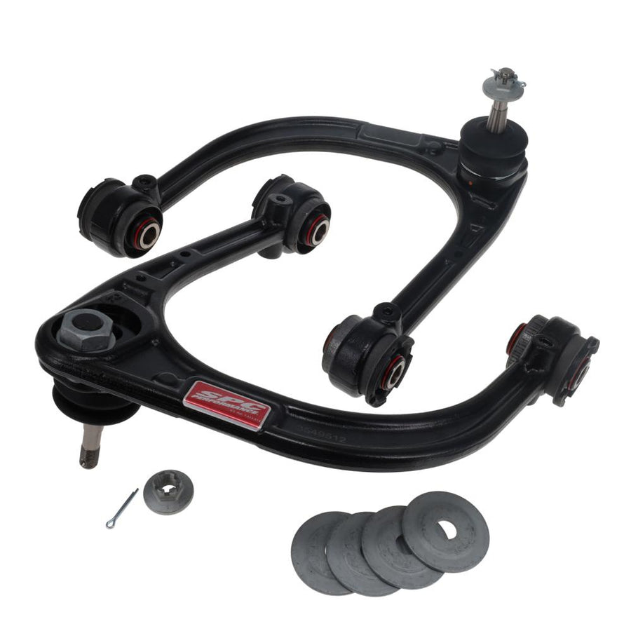 SPC Specialty Products Adjustable Upper Control Arms 35495 with OE-style adjusters and hardware for 2022-on Toyota Tundra and 2023-on Sequoia