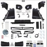 ARB Summit Sahara Front Winch Bumper 3970030B - Fitting Kit Included for 2023 Toyota Hilux with heavy-duty steel components and wiring accessories