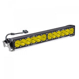 Baja Designs OnX6+ Driving/Combo 20in LED Light Bar - Amber with black aluminum housing and sealed optics for off-road vehicles