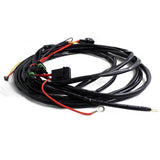 Baja Designs Pro/Sport 3 Pin 150 Watt Hi-Beam Harness (2 Light Max) with heavy-duty wiring and sealed connectors for off-road LED lighting
