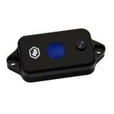 Baja Designs LED Dome Light w/Switch - Blue with compact black anodized aluminum housing and integrated on/off switch for off-road lighting