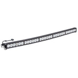 Baja Designs OnX6 Arc Series High Speed Spot Pattern 50in LED Light Bar with rugged black housing and heavy-duty mounts for off-road use