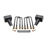 ReadyLift 4'' Rear Block Kit - 2 Piece Drive Shaft - F350/450 DRW Diesel 2017-2023 heavy-duty suspension blocks with hardware