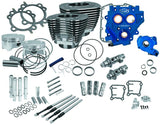 S&S Cycle 07-17 BT 110in Power Package - Wrinkle Black