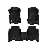 ARB Front & Rear Floor Mats Set 4080127 for Toyota 4Runner 2025-ON molded thermoplastic elastomer waterproof design