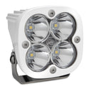 Baja Designs Squadron Pro Spot Pattern White LED Light Pod - Clear with quad high-intensity LEDs and adjustable stainless steel bracket