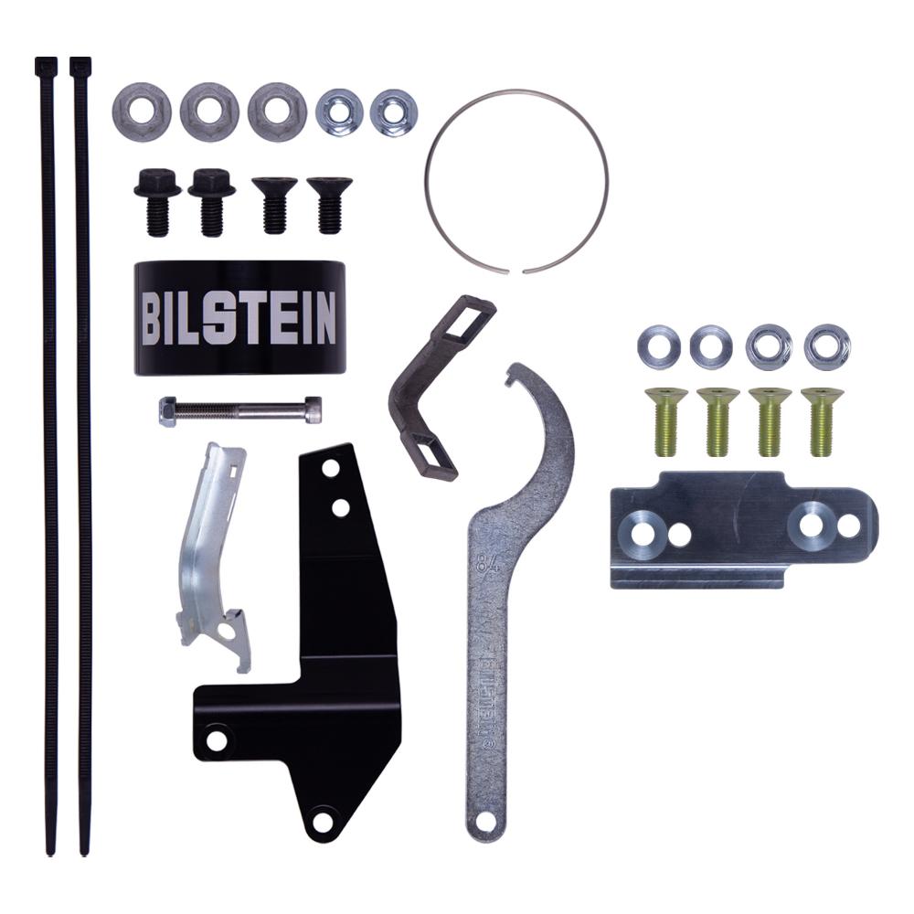 Bilstein B8 8112 (Zone Control CR) Front Left Coilover bil41-326329 for Toyota 4Runner 03-09 hardware kit with mounting brackets and fasteners