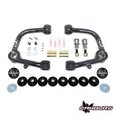 Camburg Uniball Upper Control Arms w/ covers for Toyota Tacoma (Pre/4WD 05-23), 4Runner (03-23), FJ Cruiser (07-14) with billet aluminum caps and hardware