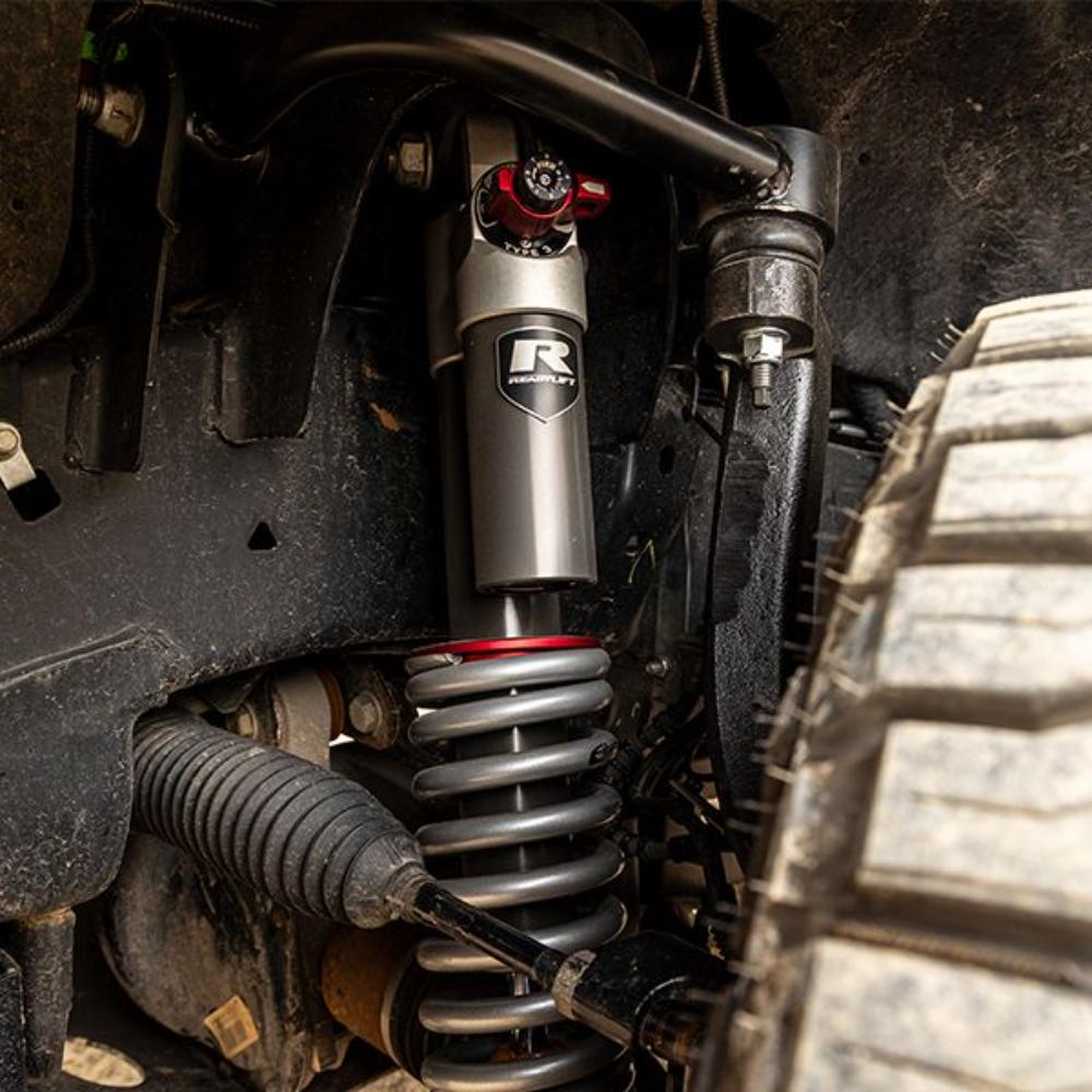 ReadyLift MAX3.3 6 inch Lift Kit for F-150 (21-24) with high-performance Falcon coilover shock and heavy-duty suspension components