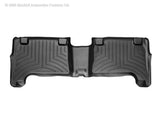 WeatherTech 03-09 Toyota 4Runner Rear FloorLiner - Black molded floor mat with high-density material and deep channels