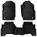 ARB Floor Mats Front and Rear Set 4080101 for Toyota Landcruiser 76 & 79 Series (Dual-Cab) custom rubber fit
