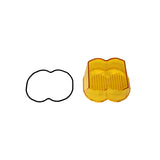 Baja Designs LP4 Headlight Lens Kit Amber Driving/Combo with amber polycarbonate lens and sealed gasket for off-road lighting