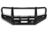Dobinsons Bull Bar Classic Black For Nissan Navara/Frontier D40 With Smooth Oem Bumper - BU45-3526 heavy-duty steel, airbag compatible