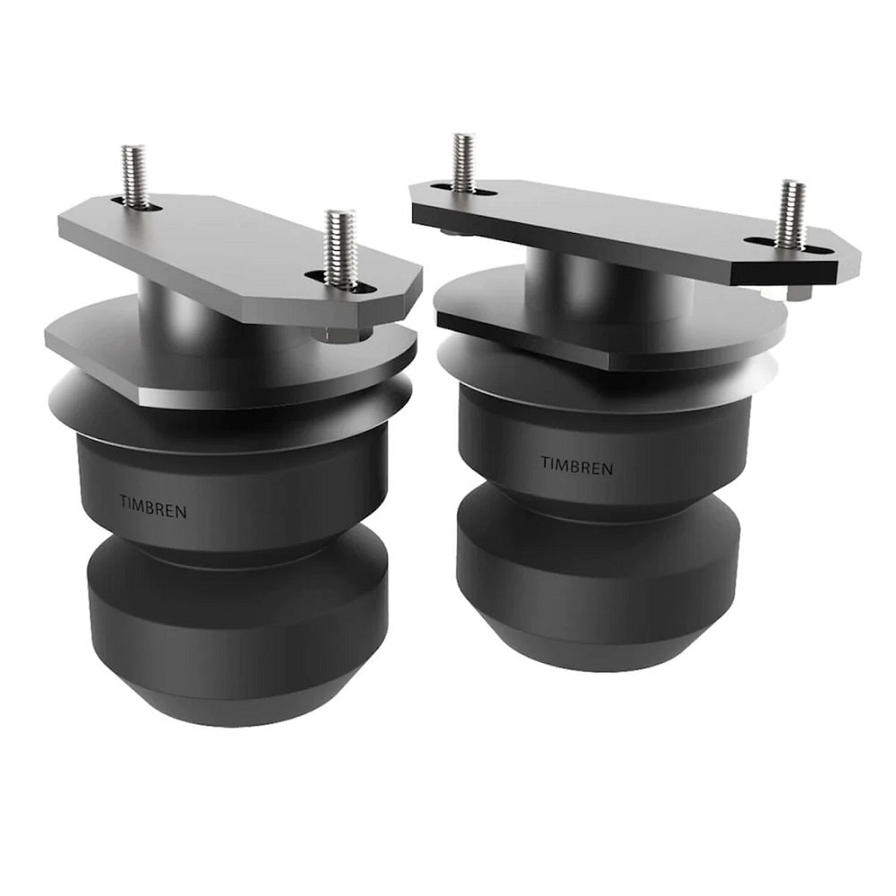 Timbren Front & Rear Bump Stops (Bundle) for Toyota 4Runner, FJ Cruiser, Lexus GX460 & GX470 heavy-duty rubber suspension bump stops with steel mounting plates