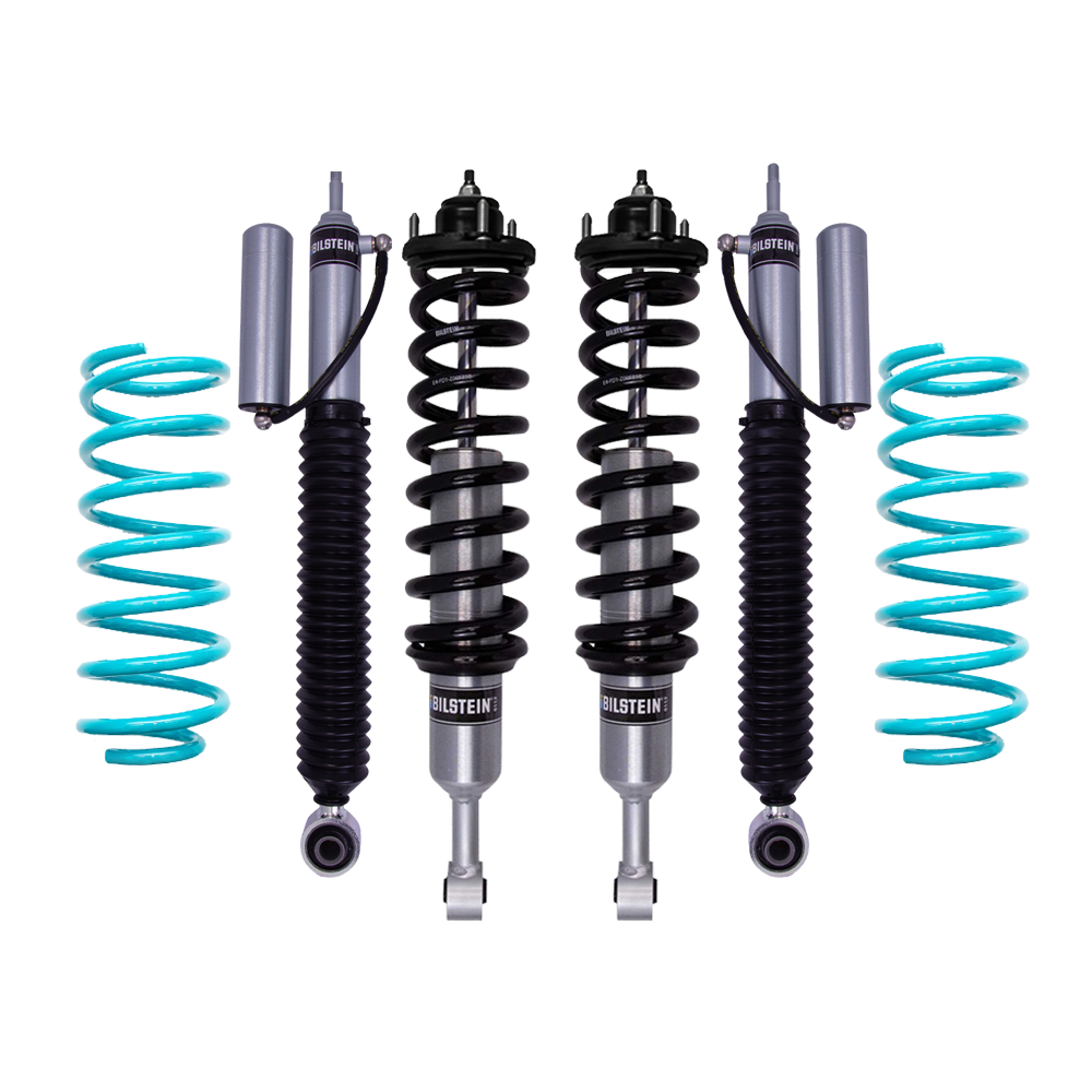 Bilstein B8 6112/5160 1-3.5 inch 4Runner w/ KDSS 4WD (10-24) Lift Kit w/ OME Springs with Assembled Front Shocks