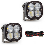 Baja Designs Jeep JL/JT Rubicon Steel Bumper LED Light Kit XL Pro with dual heavy-duty LED pods and wiring harness