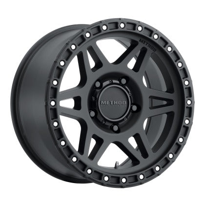 mrwMR31278558500 Method MR312 17x8.5 0mm Offset 5x150 110.5mm CB Matte Black Wheel