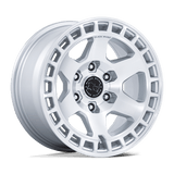 Black Rhino Br022 Bahari - 17X8.5 -10mm Gloss Silver W/ Machined Face heavy-duty off-road wheel for 4x4 trucks and SUVs