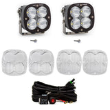 Baja Designs 2021+ Ford Bronco A Piller Light Kit XL Pro Sport with high-performance LED pods, wiring, lenses, and mounting hardware