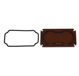 Baja Designs S2 Series Replacement Lens Kit - Red polycarbonate lens with black rubber gasket for rugged off-road light protection