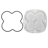 Baja Designs XL Pro/Sport Spot Lens Kit clear polycarbonate replacement lens with black rubber gasket seal for off-road lighting